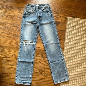 Pistola ‘Cassie’ Straight Leg High Waisted Jeans size 25